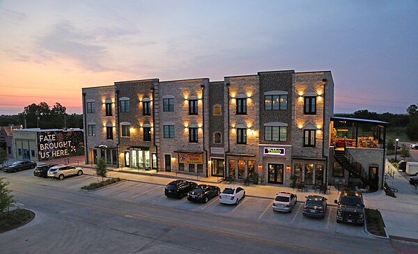 The Villages of Fate mixed-use development in Rockwall County