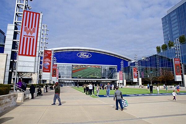 Ford Center at The Star in Frisco - Dallas Cowboys facility