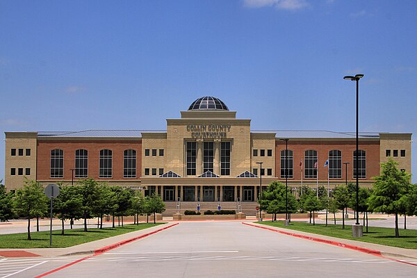 Collin County Courthouse in McKinney, Texas