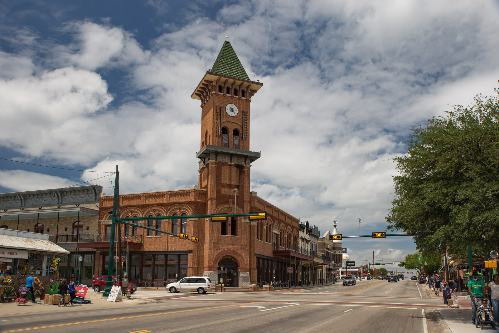 Downtown Grapevine, Texas - historic Main Street district