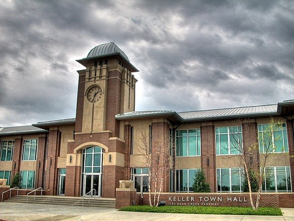 Keller Town Hall, Texas - home inspection services area