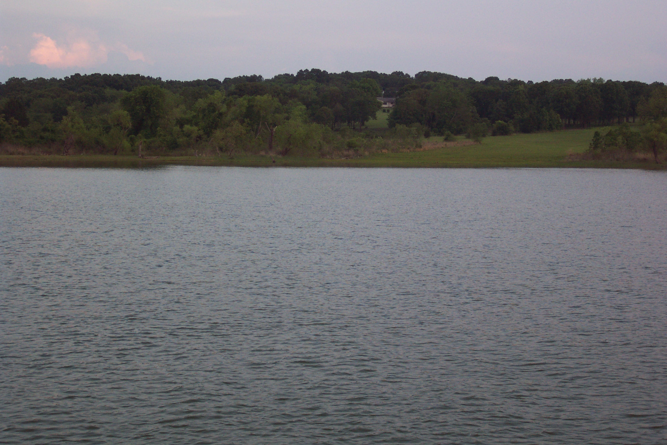 Lake Texoma shoreline near Pottsboro, Texas - Southern Gateway to Lake Texoma