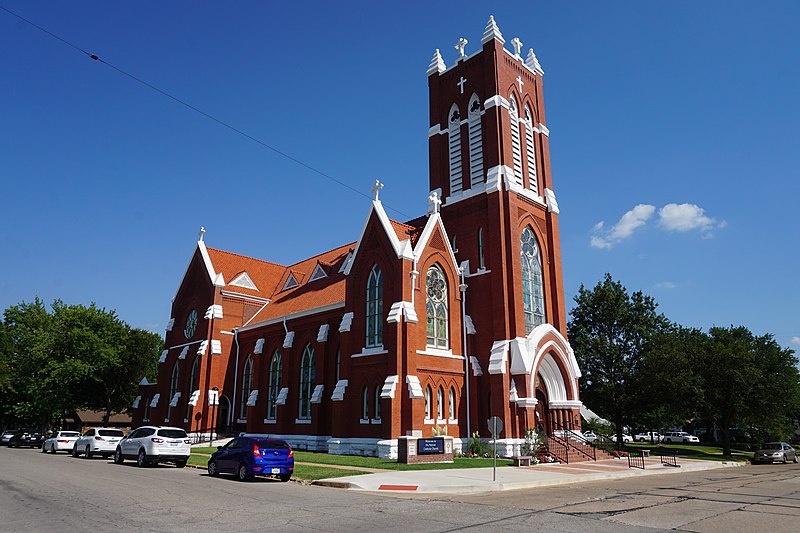 Historic St. Patrick's Church in Denison, Texas
