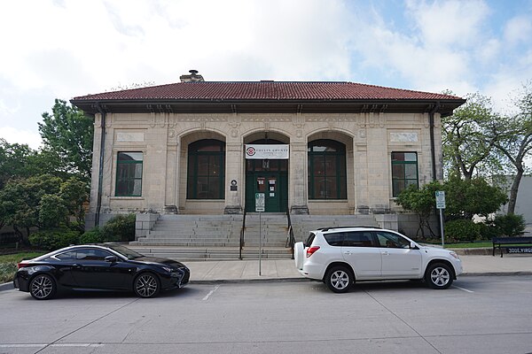 Collin County History Museum in historic McKinney post office