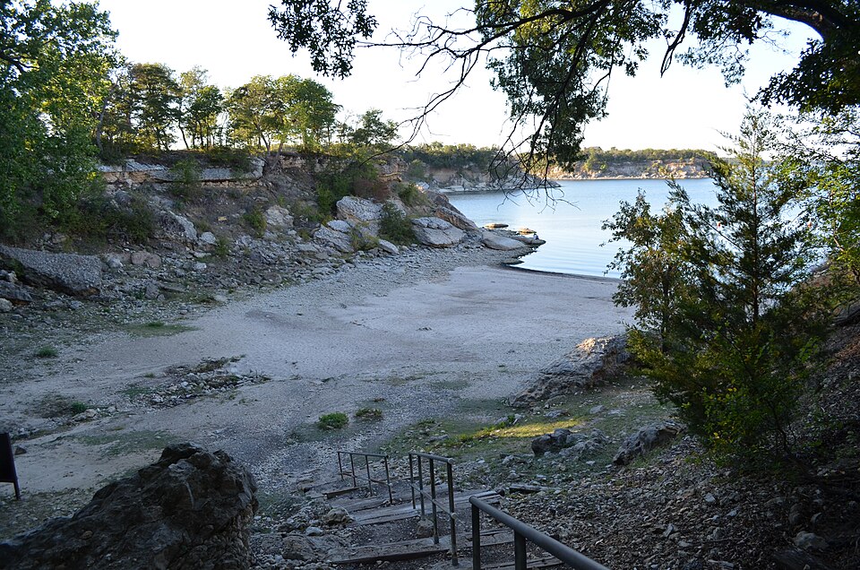 Eisenhower State Park at Lake Texoma near Pottsboro, TX