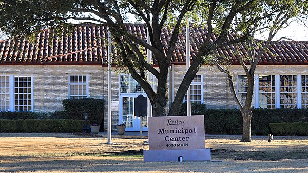 Rowlett Municipal Building in Rockwall County, Texas